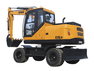 Колесный экскаватор