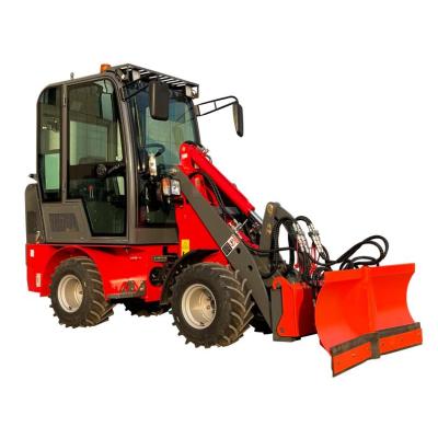 Колесный погрузчик Снегоуборщик