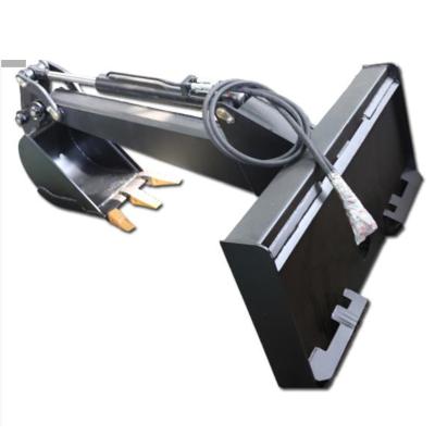 Мини-погрузчик с навесным оборудованием обратной лопаты