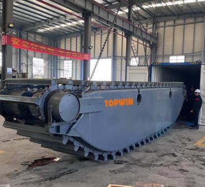 Экскаватор-амфибия Индия