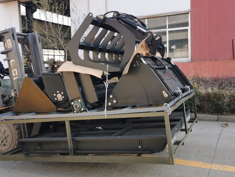 Ковш с бортовым поворотом 4 в 1 на продажу Skid Steer 4 In 1 Bucket For Sale