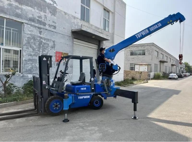 Преимущества вилочных кранов Benefits of forklift cranes